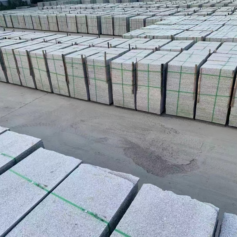 庆阳芝麻白火烧板石材厂家